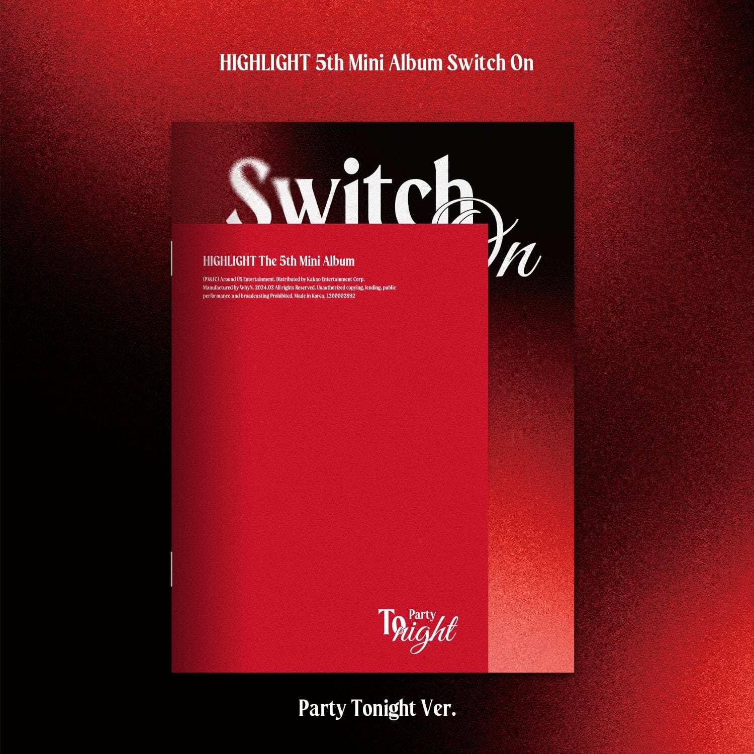 HIGHLIGHT - SWITCH ON (THE 5TH MINI ALBUM) - Image 2