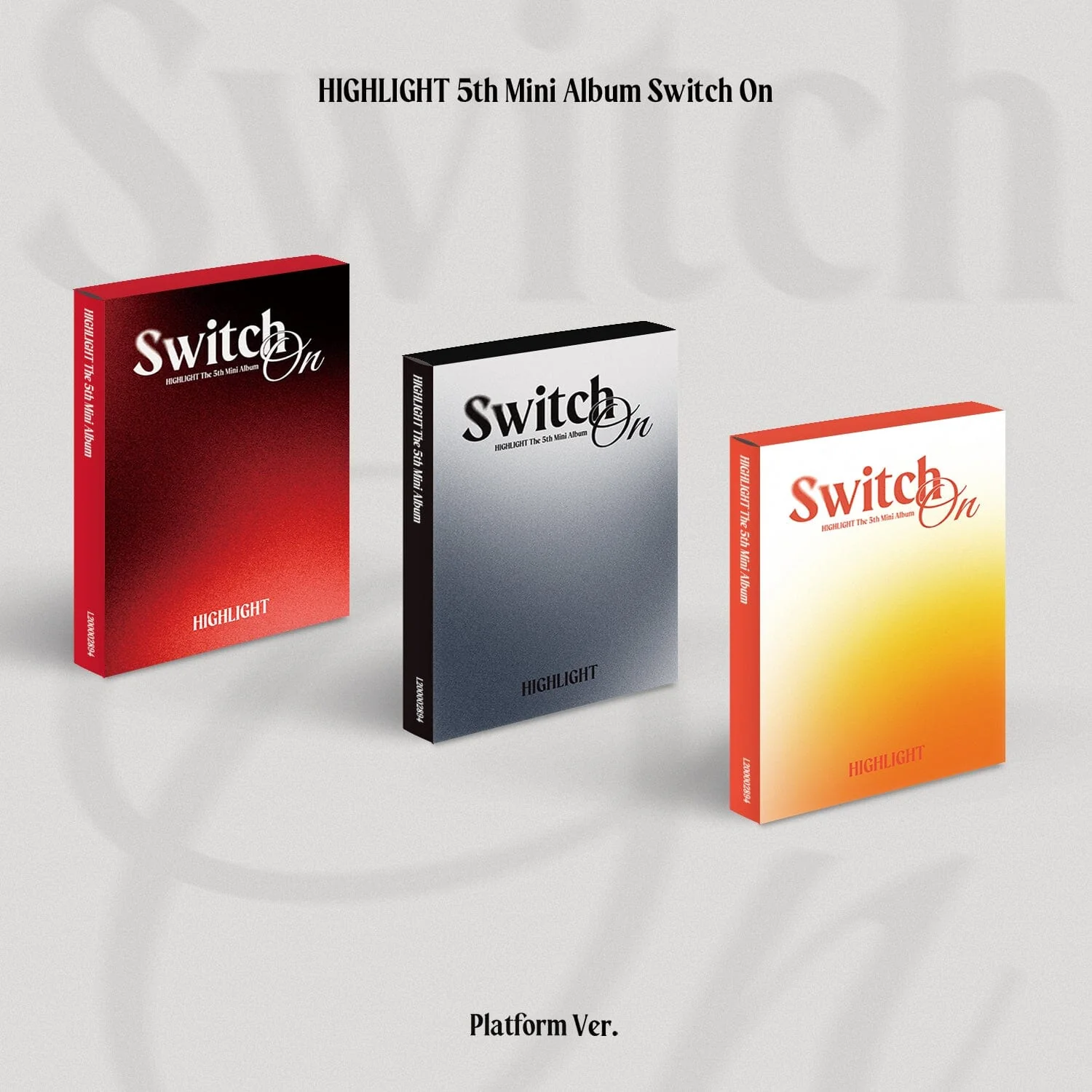 HIGHLIGHT - SWITCH ON (THE 5TH MINI ALBUM) PLATFORM VER.