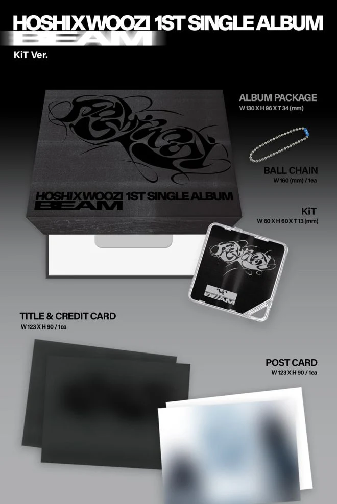 HOSHI X WOOZI (SEVENTEEN) - BEAM (KIT VER.) - Image 2