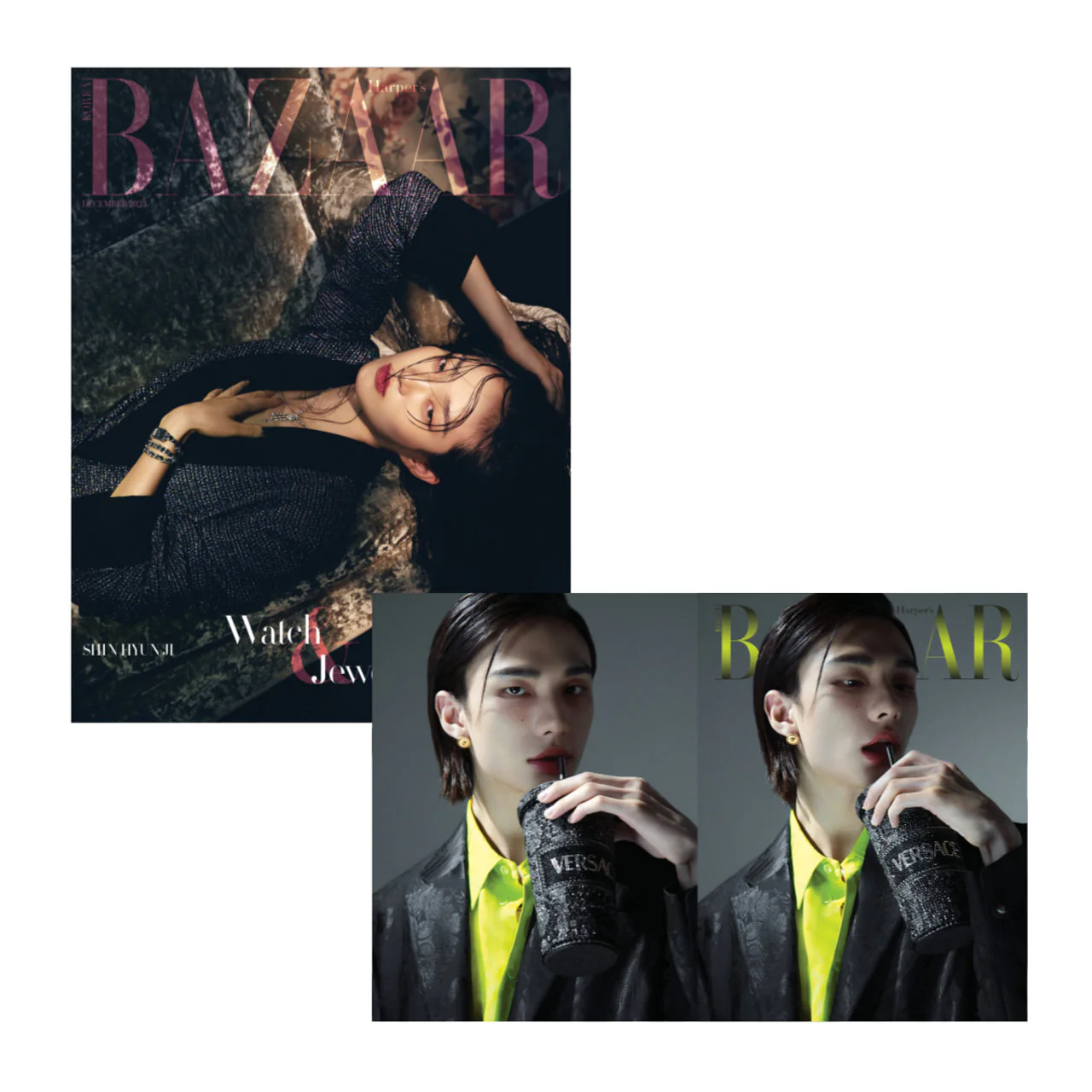 HYUNJIN (STRAY KIDS) - BAZAAR MAGAZIN (December 2023) - Image 2