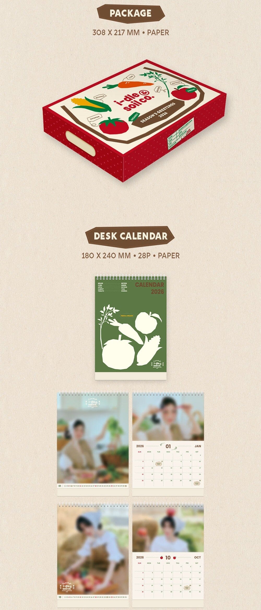 i-dle - 2026 SEASON'S GREETING - Image 2