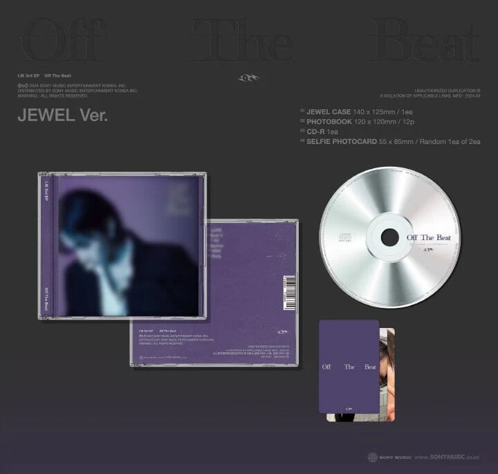 I.M (MONSTA X) - OFF THE BEAT (3RD EP) JEWEL VER. - Image 2