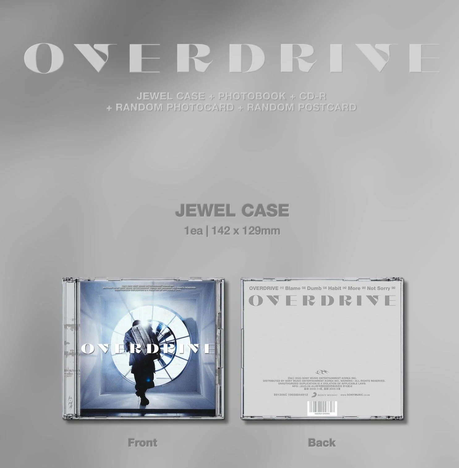 I.M (MONSTA X) - OVERDRIVE (LIMITED EDITION Jewel Ver.) - Image 2
