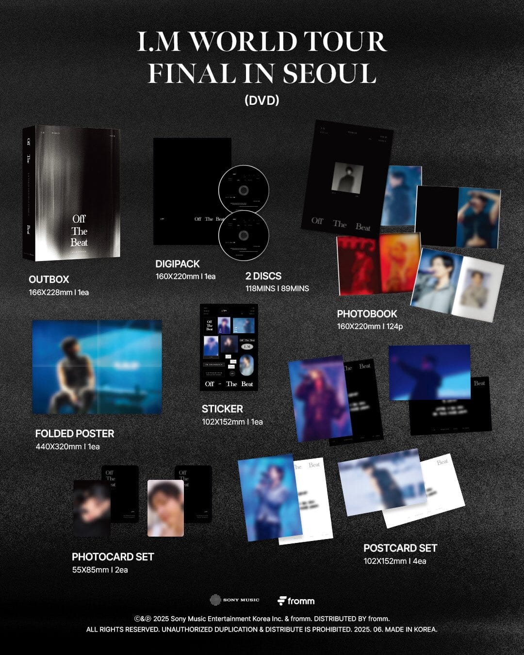 I.M (MONSTA X) - WORLD TOUR 'OFF THE BEAT' FINAL IN SEOUL (DVD & BLU-RAY) - Image 2