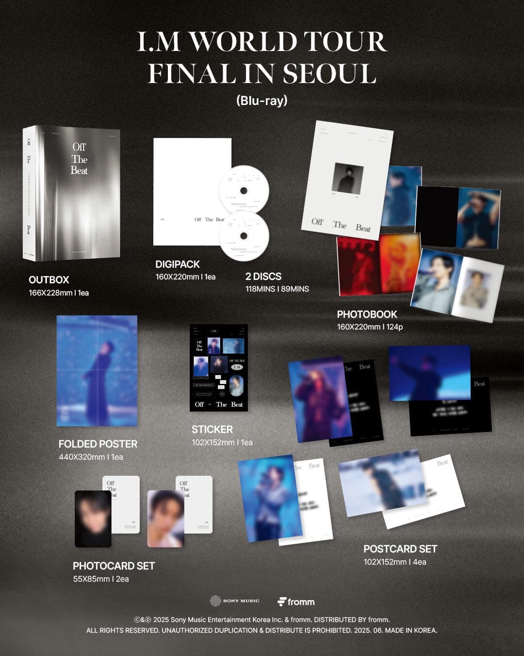 I.M (MONSTA X) - WORLD TOUR 'OFF THE BEAT' FINAL IN SEOUL (DVD & BLU-RAY) - Image 9