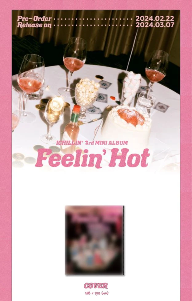 ICHILLIN' - FEELIN' HOT (3RD MINI ALBUM) - Image 2