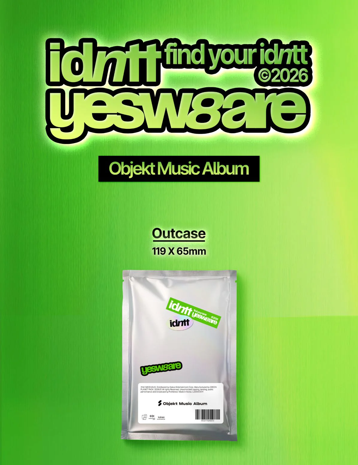 IDNTT - YESWEARE (OBJEKT MUSIC ALBUM) - Image 2