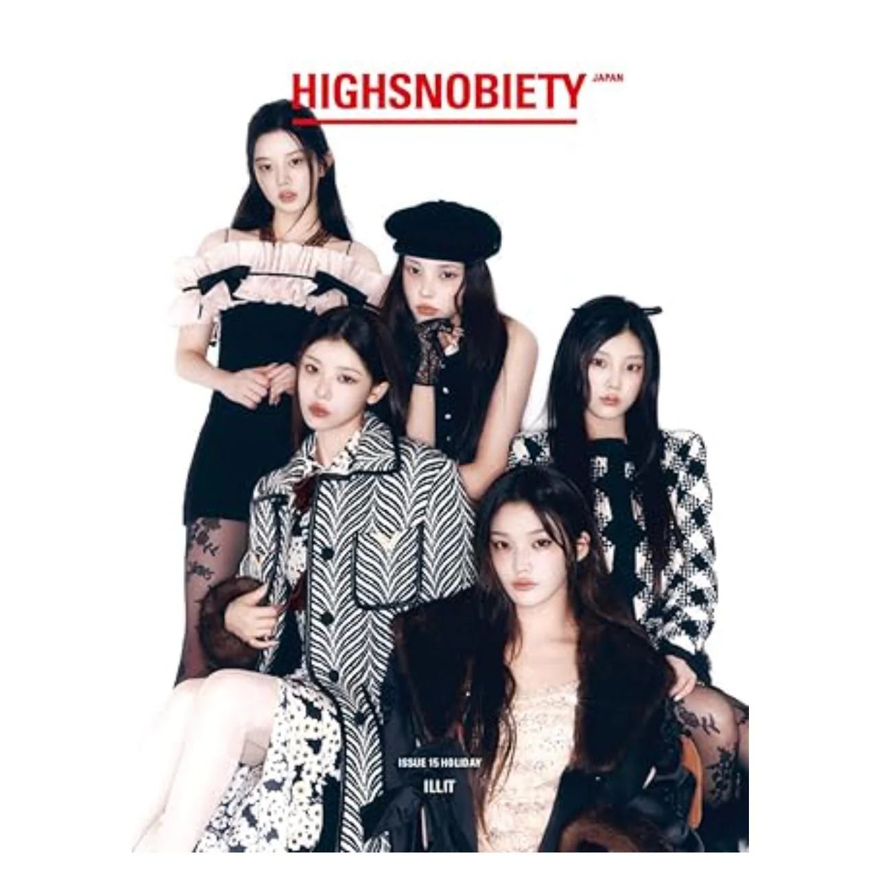 ILLIT - HIGHSNOBIETY JAPAN (ISSUE 15 HOLIDAY)