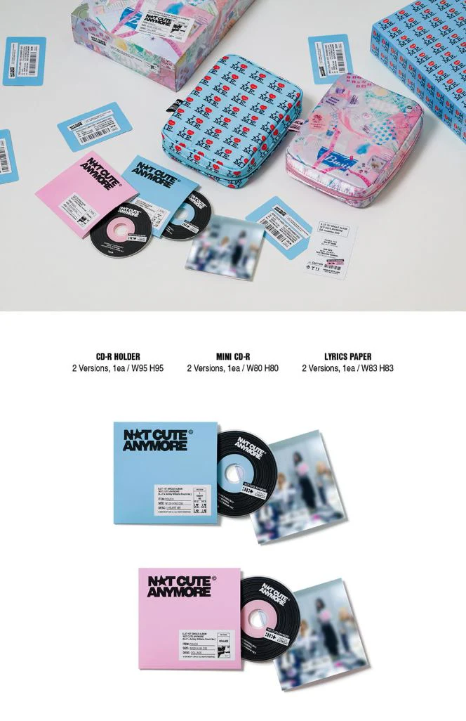 ILLIT - NOT CUTE ANYMORE (ILLIT X ASHLEY WILLIAMS POUCH VER.) - Image 6