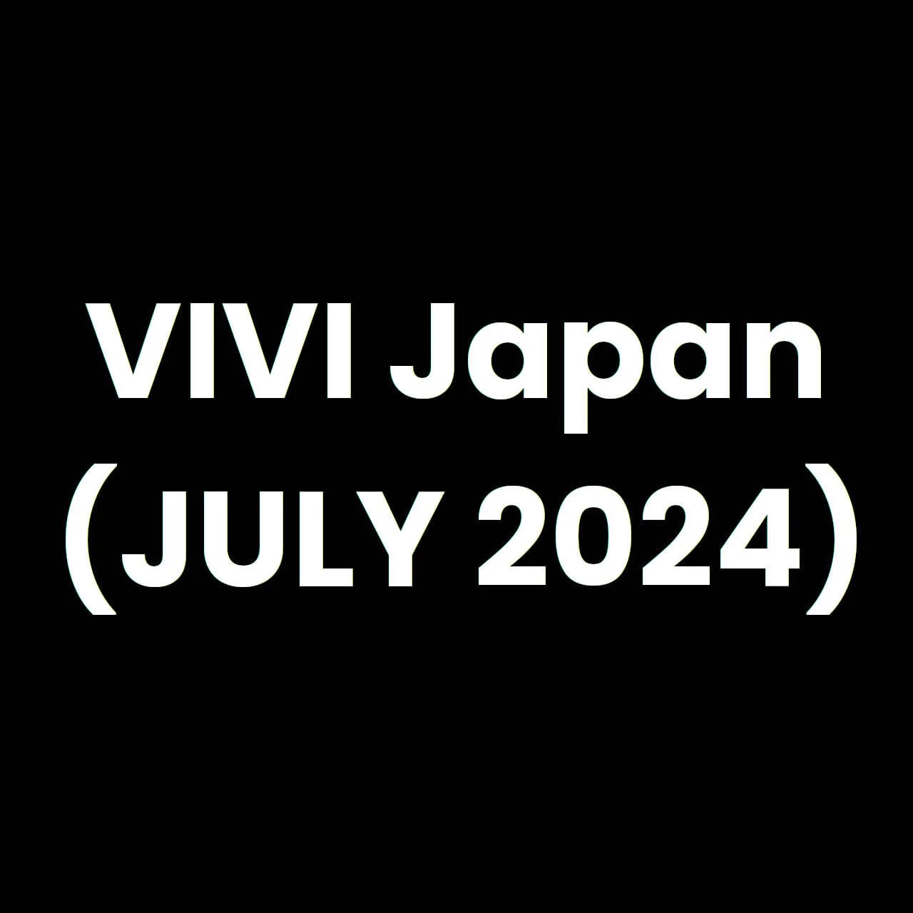 ILLIT - VIVI Japan (JULY 2024)