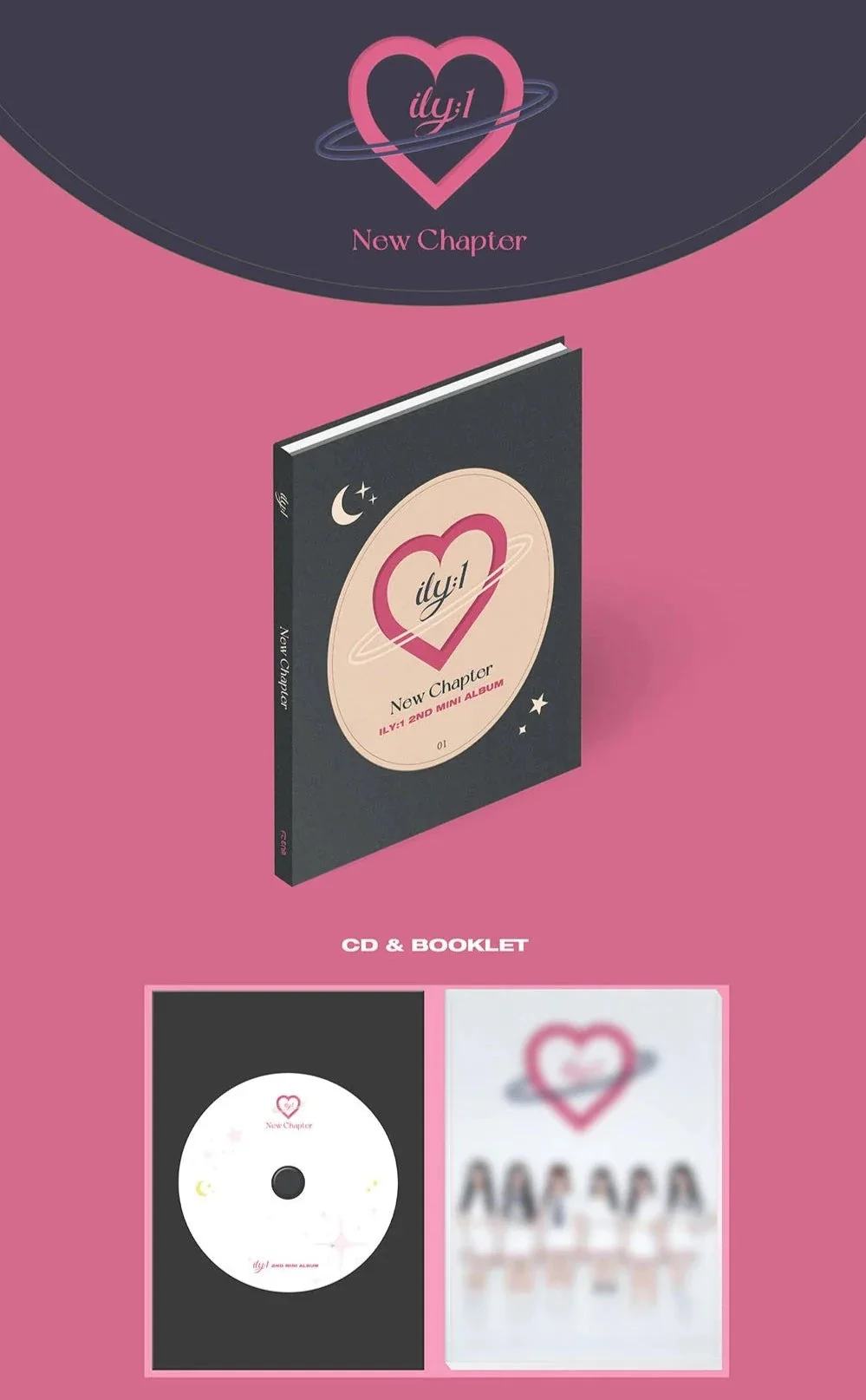 ILY:1 - NEW CHAPTER (2ND MINI ALBUM) STANDARD VER. - Image 2