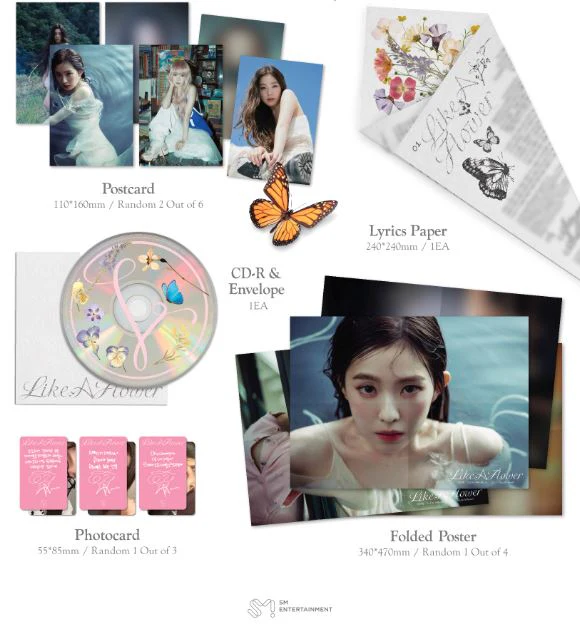 IRENE (RED VELVET) - LIKE A FLOWER (PHOTOBOOK VER.) - Image 3