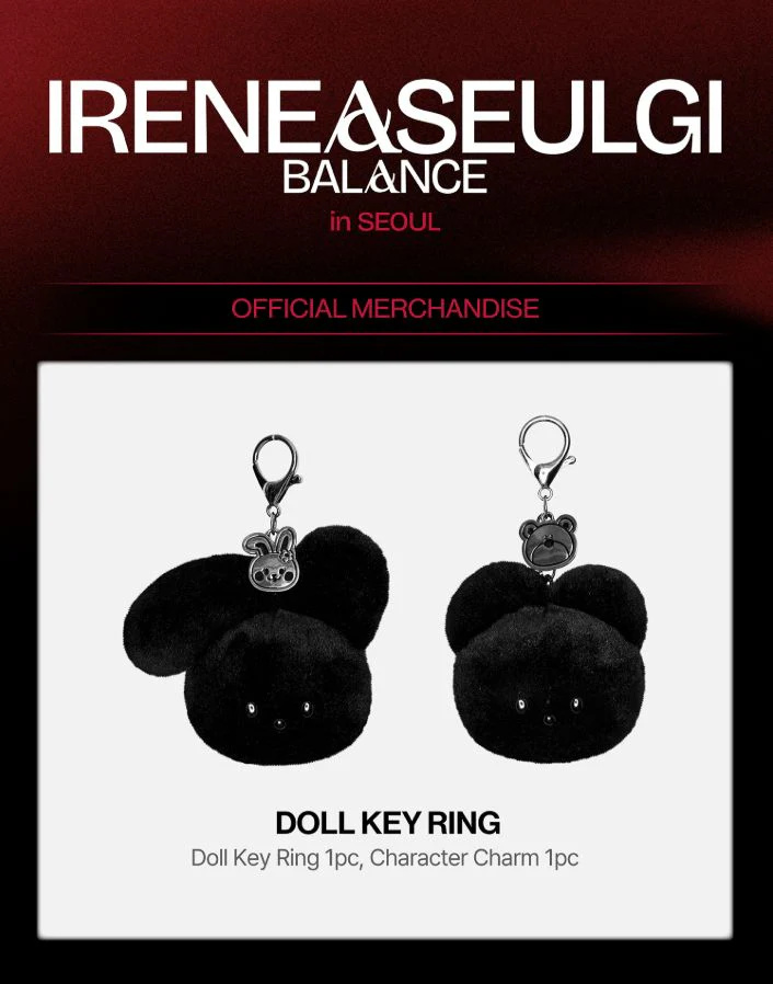 IRENE & SEULGI (RED VELVET) - DOLL KEY RING SET (CONCERT TOUR 'BALANCE' MD) - Image 2