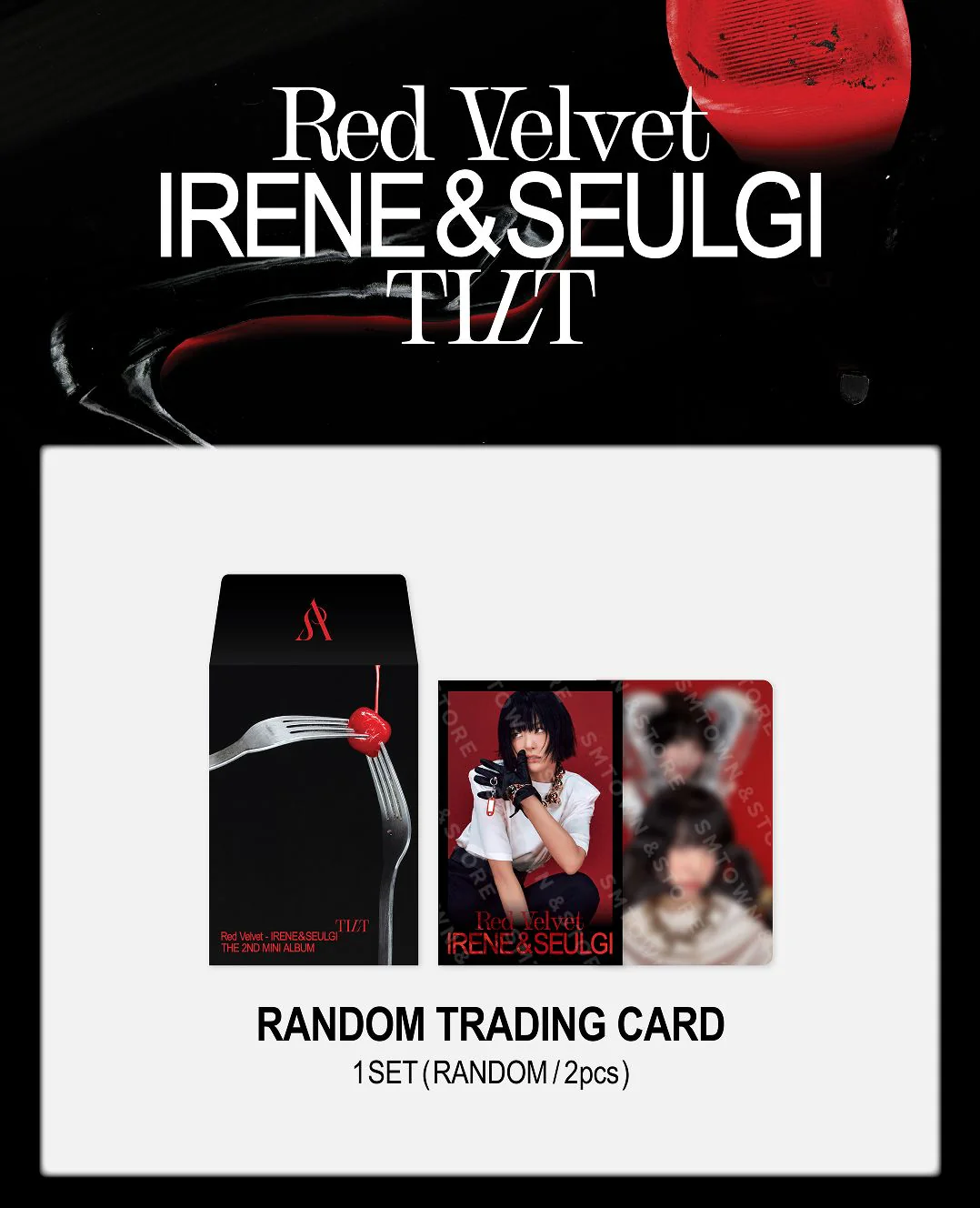 IRENE & SEULGI (RED VELVET) - RANDOM TRADING CARD (TILT) - Image 2