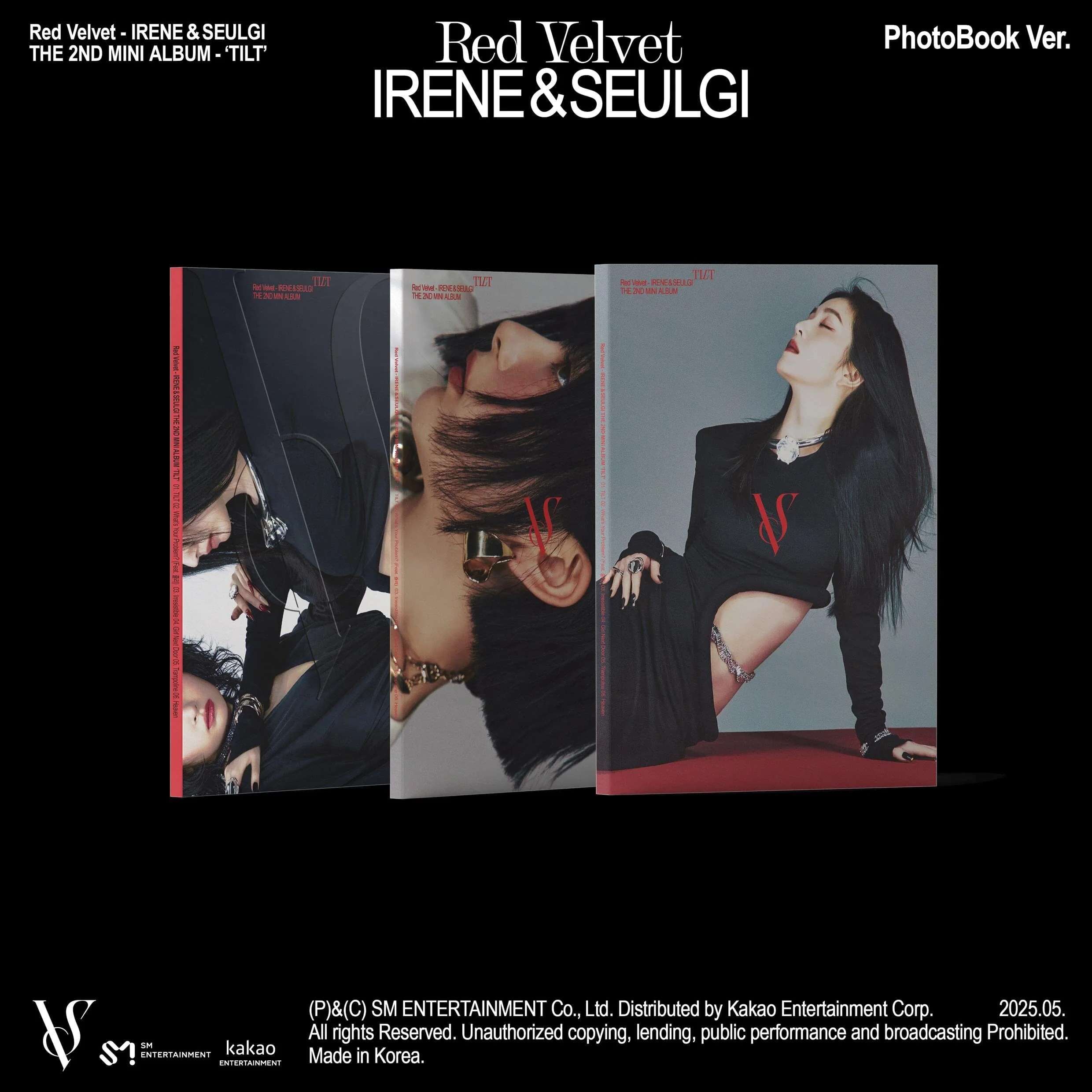 IRENE & SEULGI (RED VELVET) - TILT (PHOTO BOOK VER.)