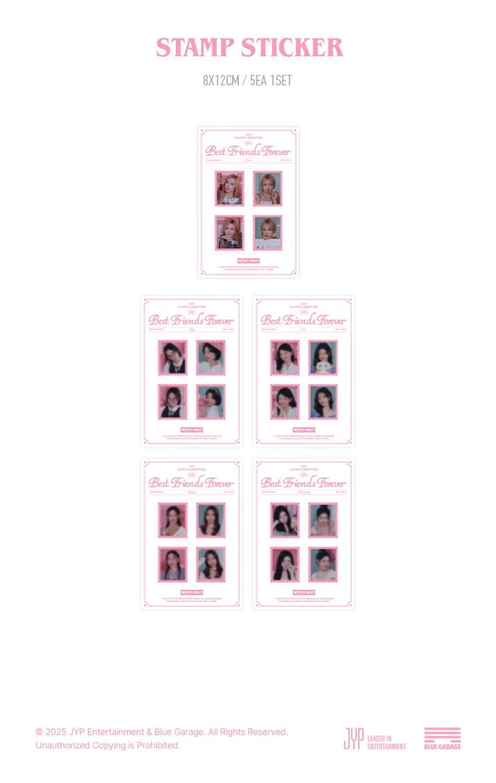 ITZY - 2026 SEASON'S GREETINGS (BEST FRIENDS FOREVER) + FANS SHOP Photocard Set - Image 11