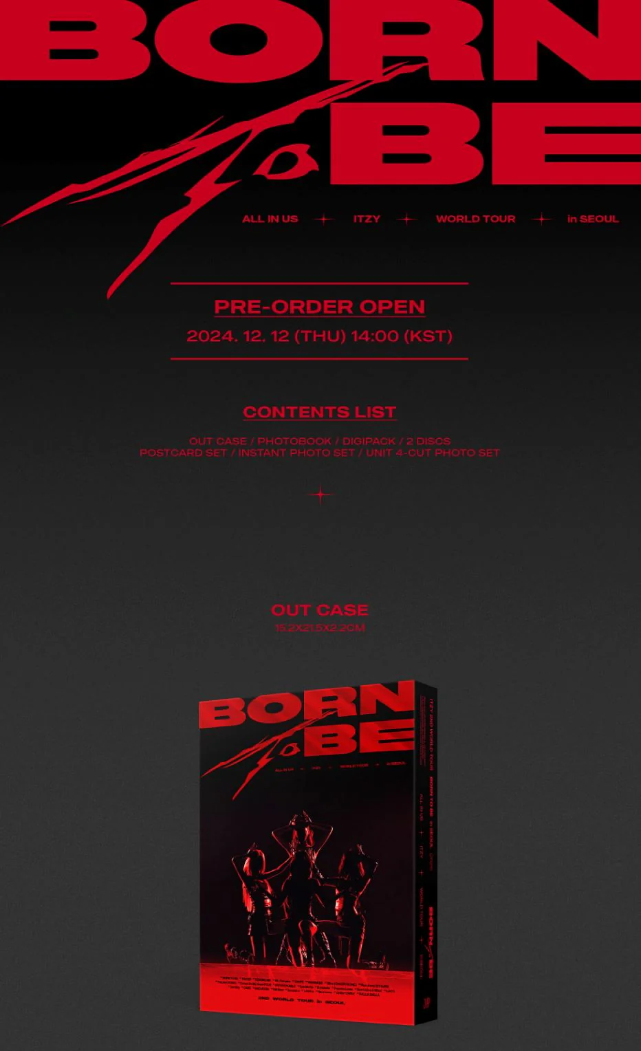 ITZY - 2ND WORLD TOUR 'BORN TO BE' IN SEOUL (BLU-RAY/ DVD) - Image 3