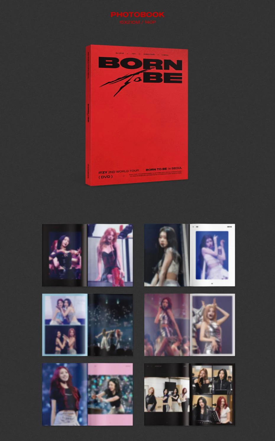 ITZY - 2ND WORLD TOUR 'BORN TO BE' IN SEOUL (BLU-RAY/ DVD) - Image 4
