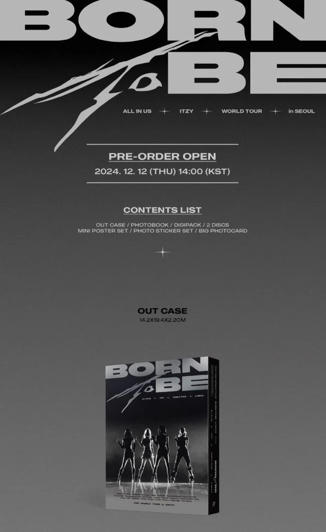 ITZY - 2ND WORLD TOUR 'BORN TO BE' IN SEOUL (BLU-RAY/ DVD) - Image 9