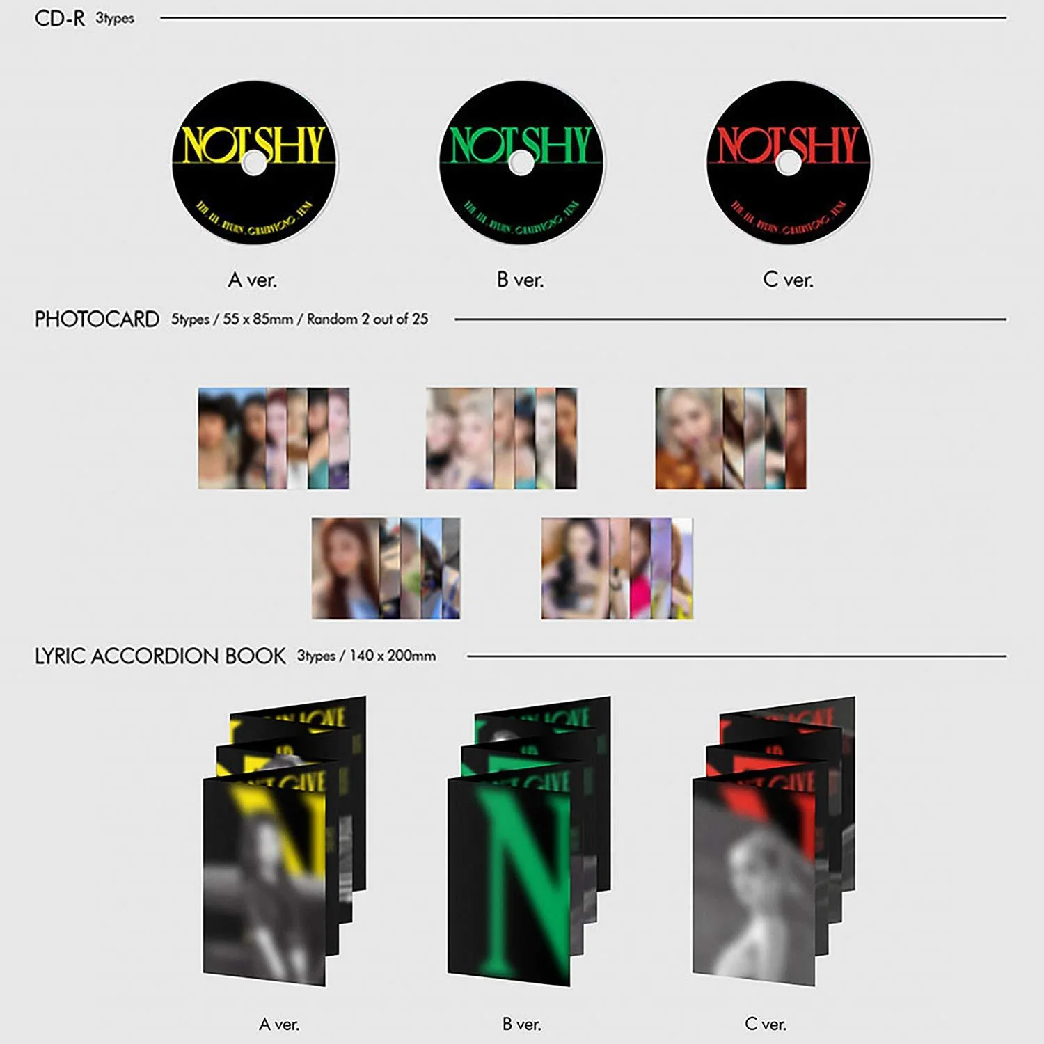 ITZY - Album [Not Shy] - Image 3