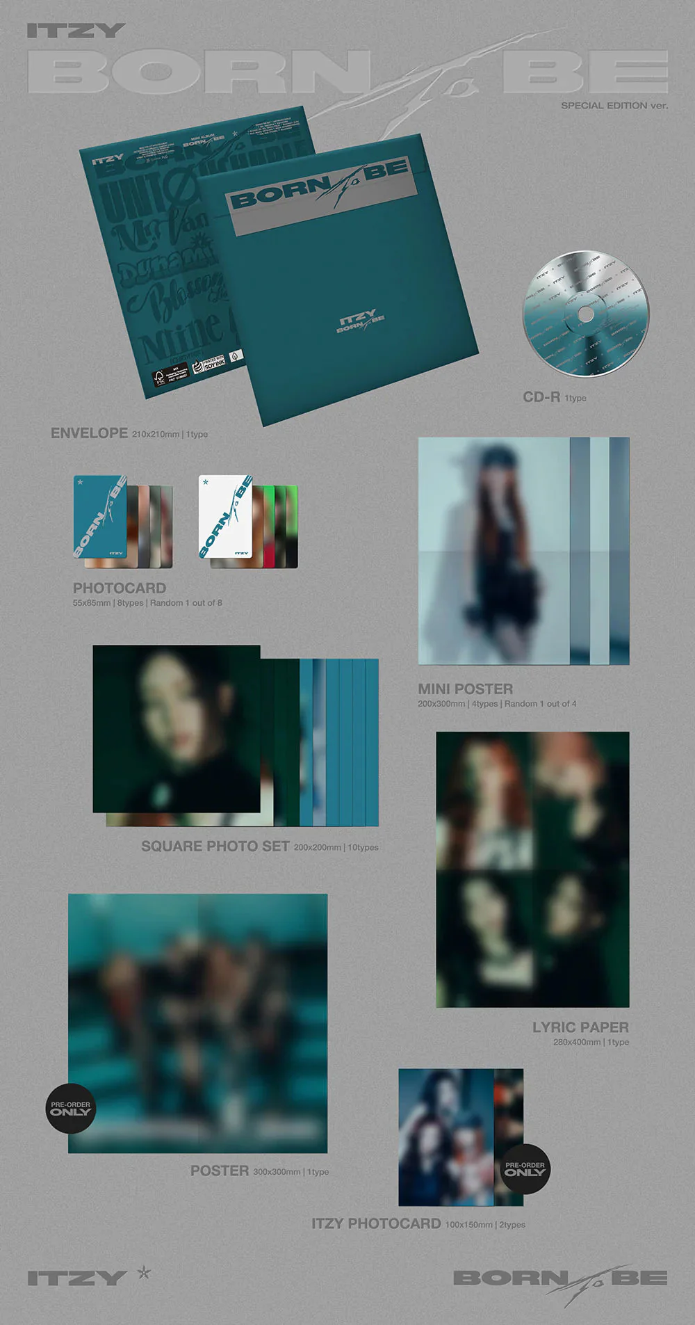 ITZY - BORN TO BE (SPECIAL EDITION) MR. VAMPIRE VER. - Image 2