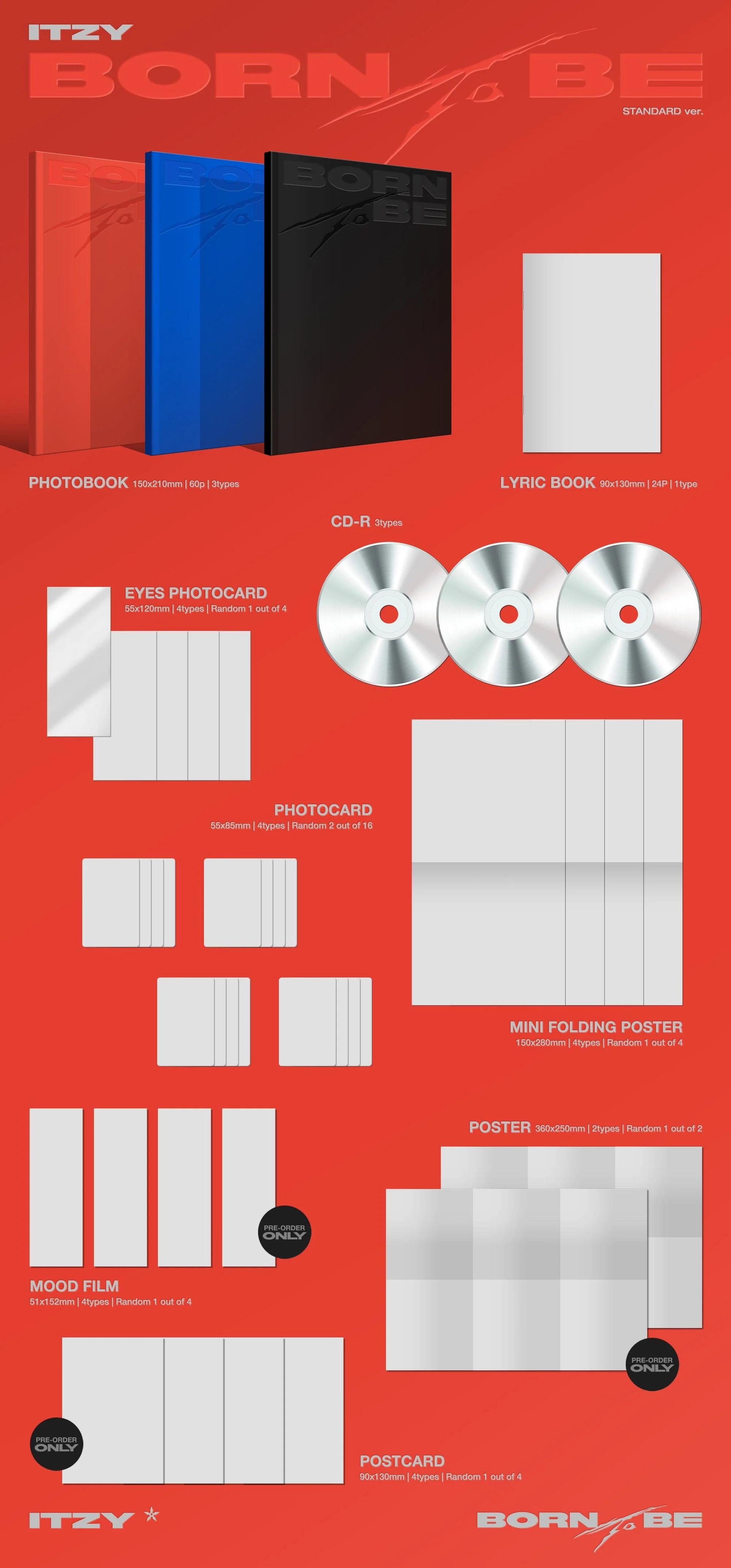 ITZY - BORN TO BE (STANDARD VER.) - Image 2