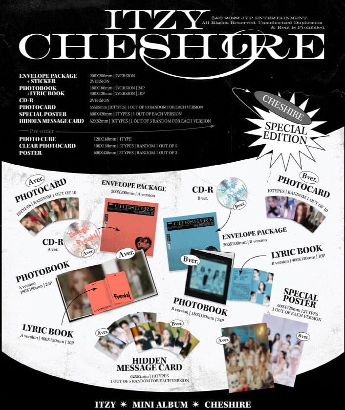 ITZY - CHESHIRE Jewel Case [SPECIAL EDITION] - Image 2