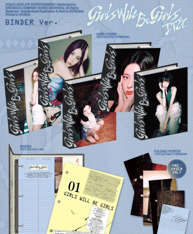 ITZY - GIRLS WILL BE GIRLS (BINDER VER.) - Image 2