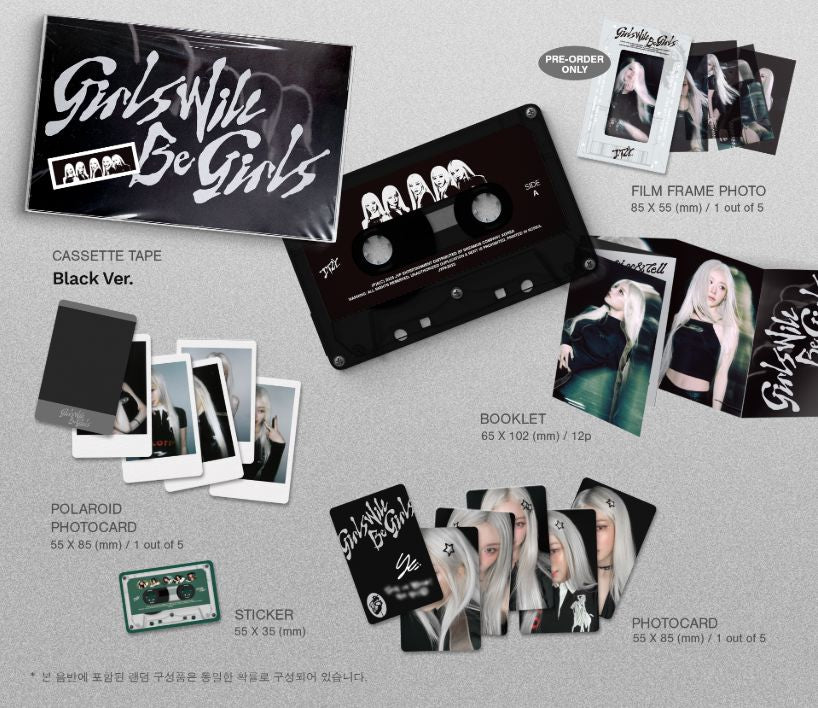 ITZY - GIRLS WILL BE GIRLS (CASSETTE TAPE VER.) - Image 3