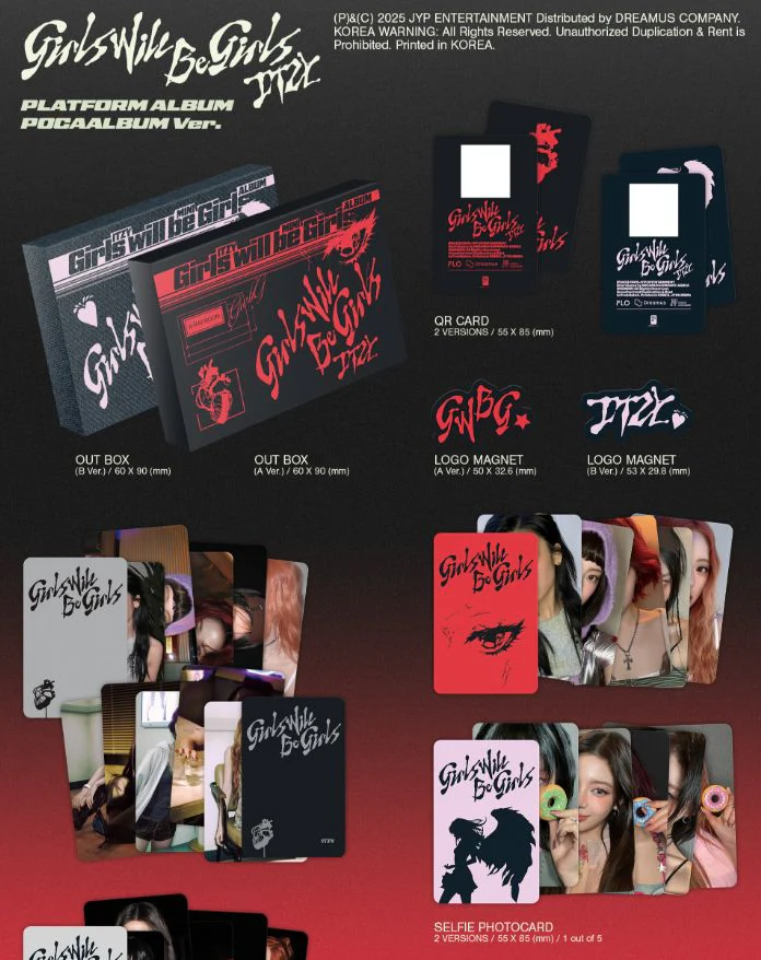 ITZY - GIRLS WILL BE GIRLS (PLATFORM ALBUM POCA ALBUM) - Image 2