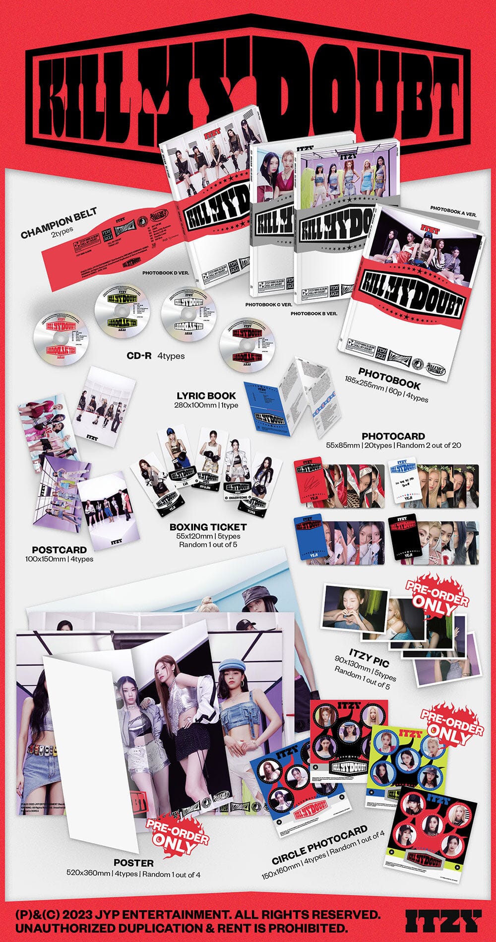 ITZY - KILL MY DOUBT (7TH MINI ALBUM) STANDARD VER. - Image 2