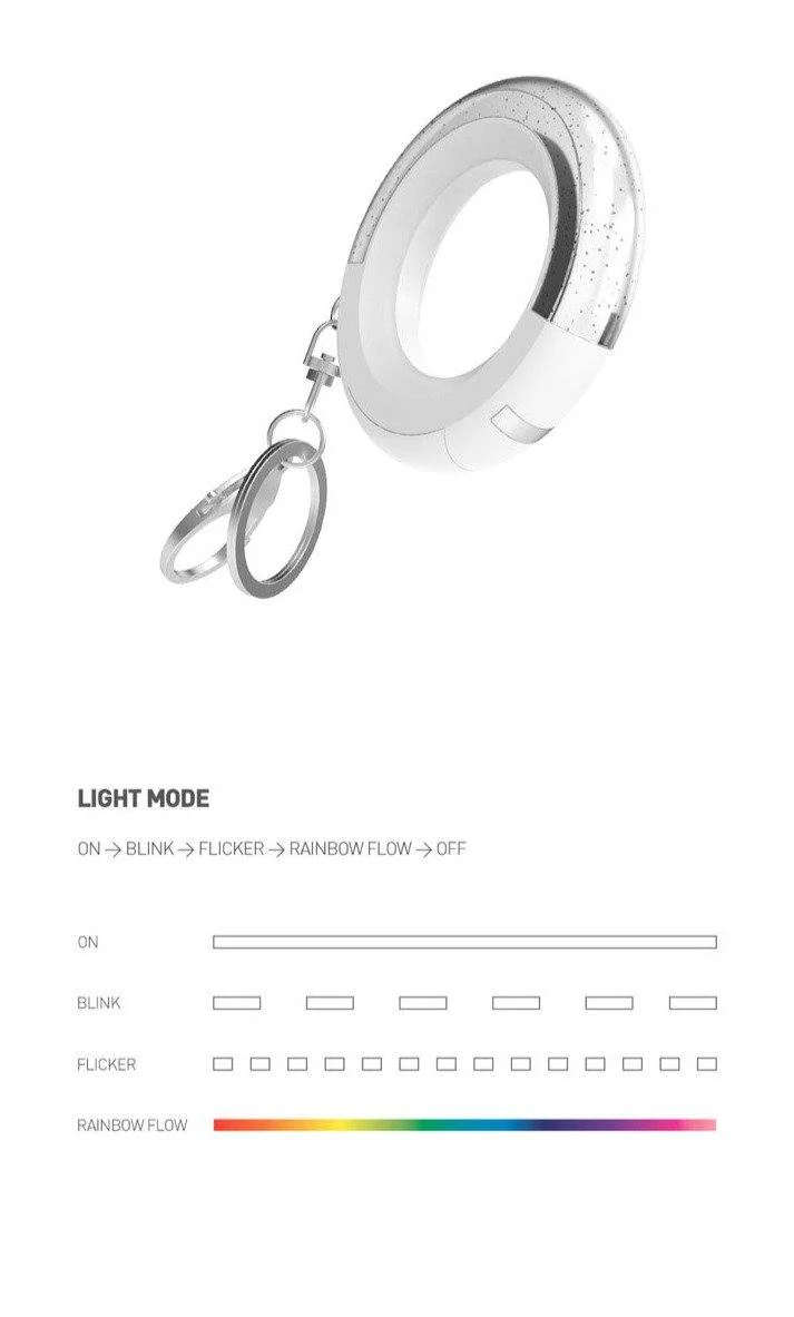 ITZY - Official Light Key Ring - Image 3