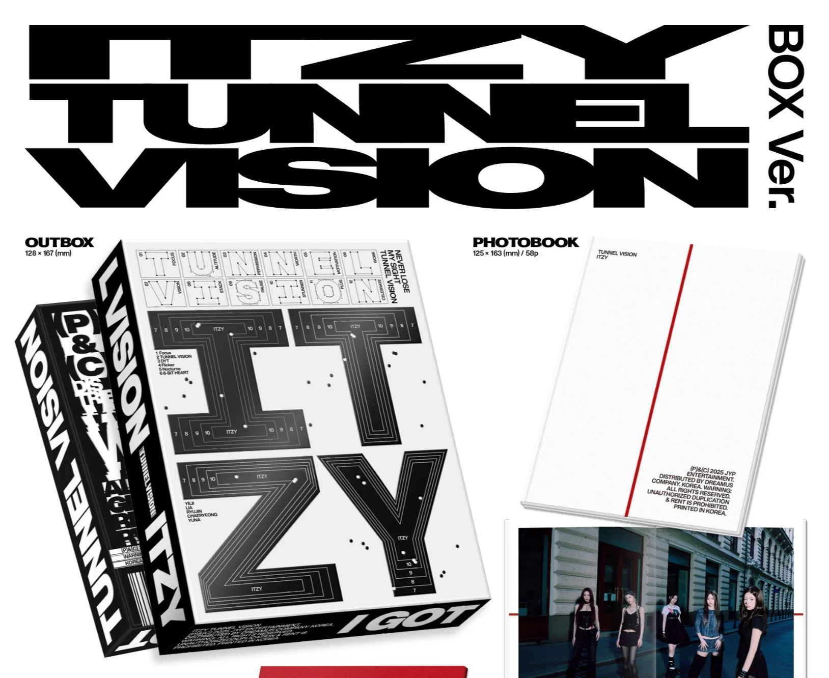 ITZY - TUNNEL VISION (BOX VER.) - Image 2