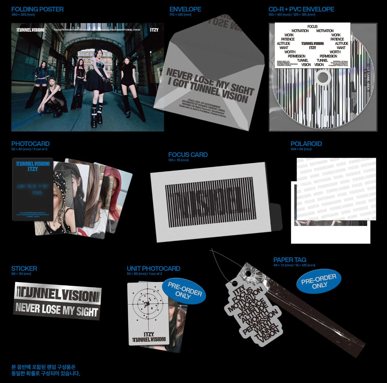 ITZY - TUNNEL VISION (PHOTOBOOK VER.) + FANS SHOP Photocard - Image 4