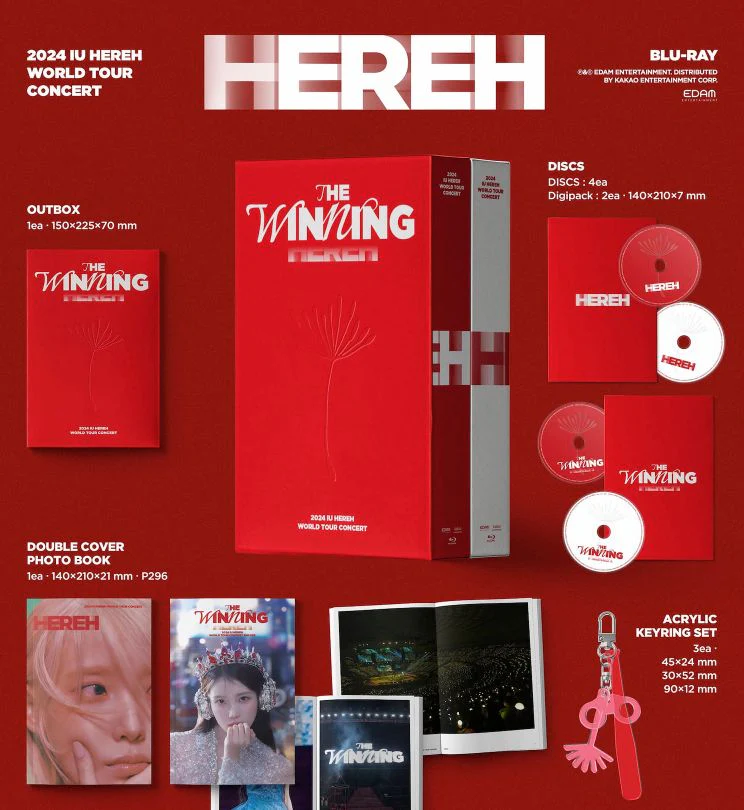 IU - 2024 HEREH WORLD TOUR CONCERT (BLU-RAY & DVD) - Image 2