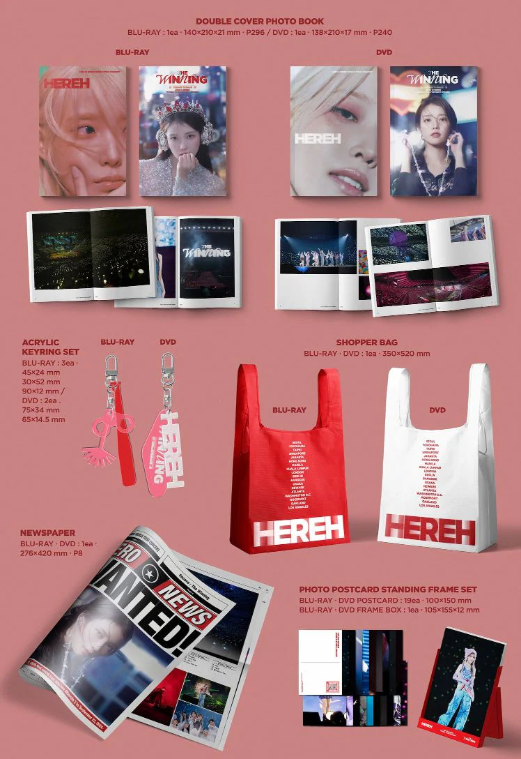 IU - 2024 HEREH WORLD TOUR CONCERT (BLU-RAY & DVD) - Image 9
