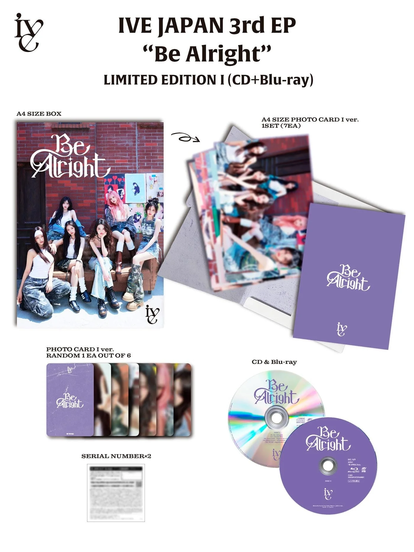 IVE - BE ALRIGHT (JAPAN 3RD EP) - Image 3