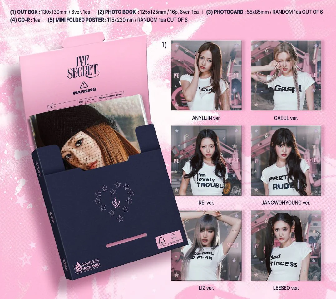 IVE - IVE SECRET (DIGIPACK VER.) - Image 2
