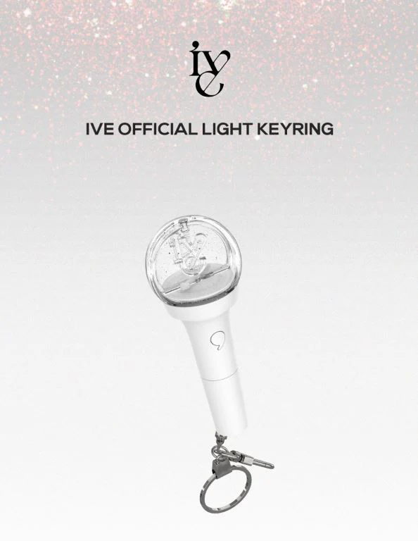 IVE - OFFICIAL LIGHT KEYRING - Image 2