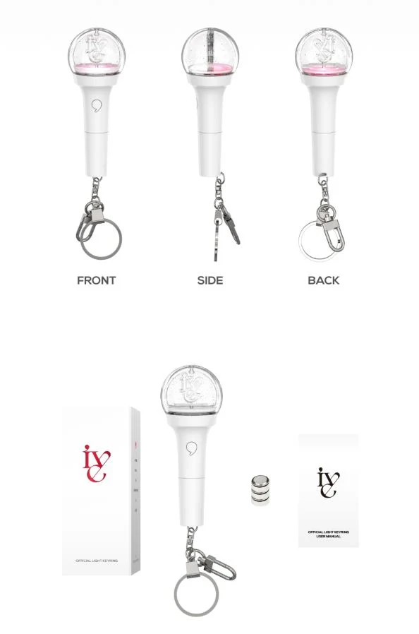 IVE - OFFICIAL LIGHT KEYRING - Image 3