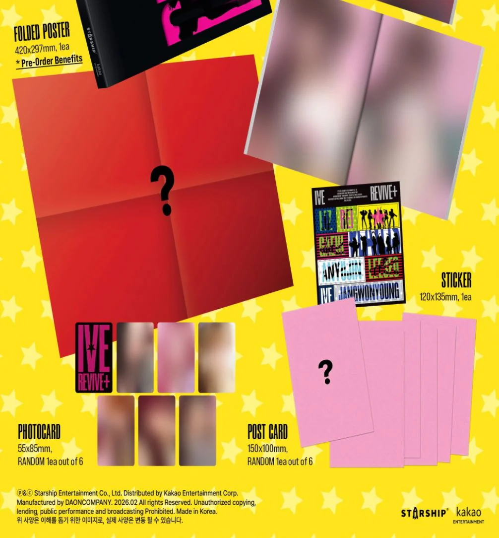 IVE - REVIVE+ + Apple Music Photocard - Image 4