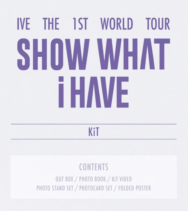 IVE - THE 1ST WORLD TOUR 'SHOW WHAT I HAVE' (DVD/ BLU-RAY/ KIT) - Image 17
