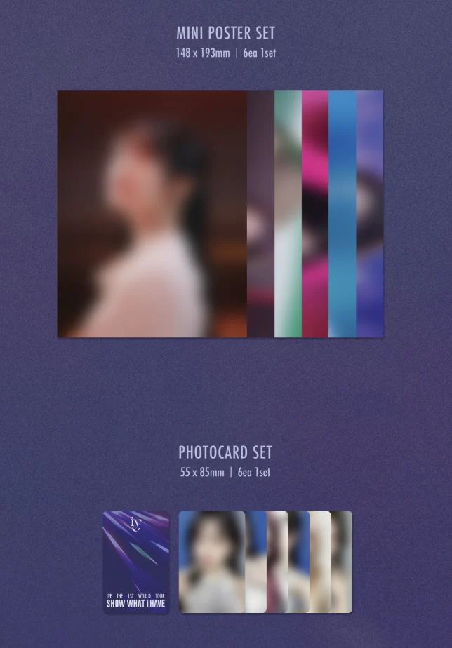 IVE - THE 1ST WORLD TOUR 'SHOW WHAT I HAVE' (DVD/ BLU-RAY/ KIT) + Starship Photocard - Image 15