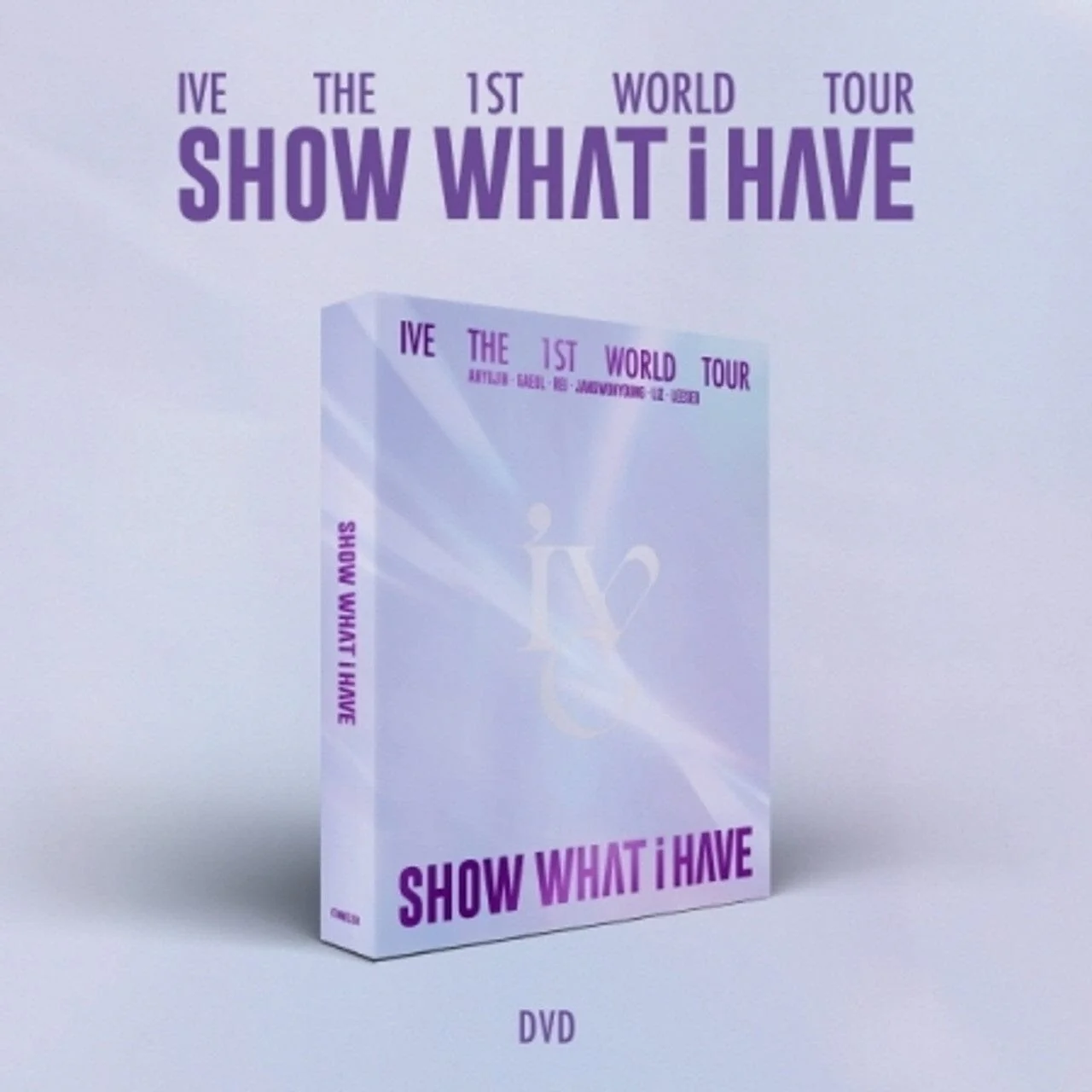 IVE - THE 1ST WORLD TOUR 'SHOW WHAT I HAVE' (DVD/ BLU-RAY/ KIT) + Starship Photocard - Image 2