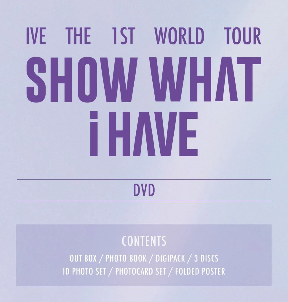 IVE - THE 1ST WORLD TOUR 'SHOW WHAT I HAVE' (DVD/ BLU-RAY/ KIT) + Starship Photocard - Image 3