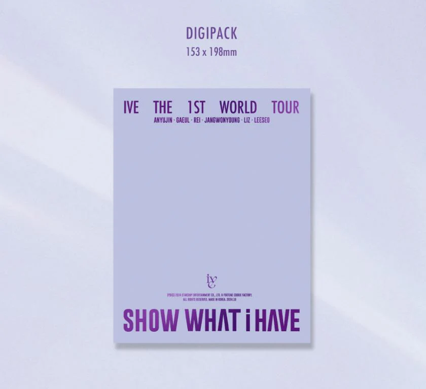 IVE - THE 1ST WORLD TOUR 'SHOW WHAT I HAVE' (DVD/ BLU-RAY/ KIT) + Starship Photocard - Image 6