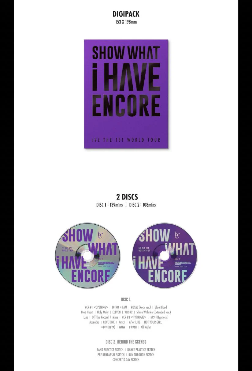IVE - THE 1ST WORLD TOUR 'SHOW WHAT I HAVE' ENCORE (BLU-RAY/ KIT) - Image 4