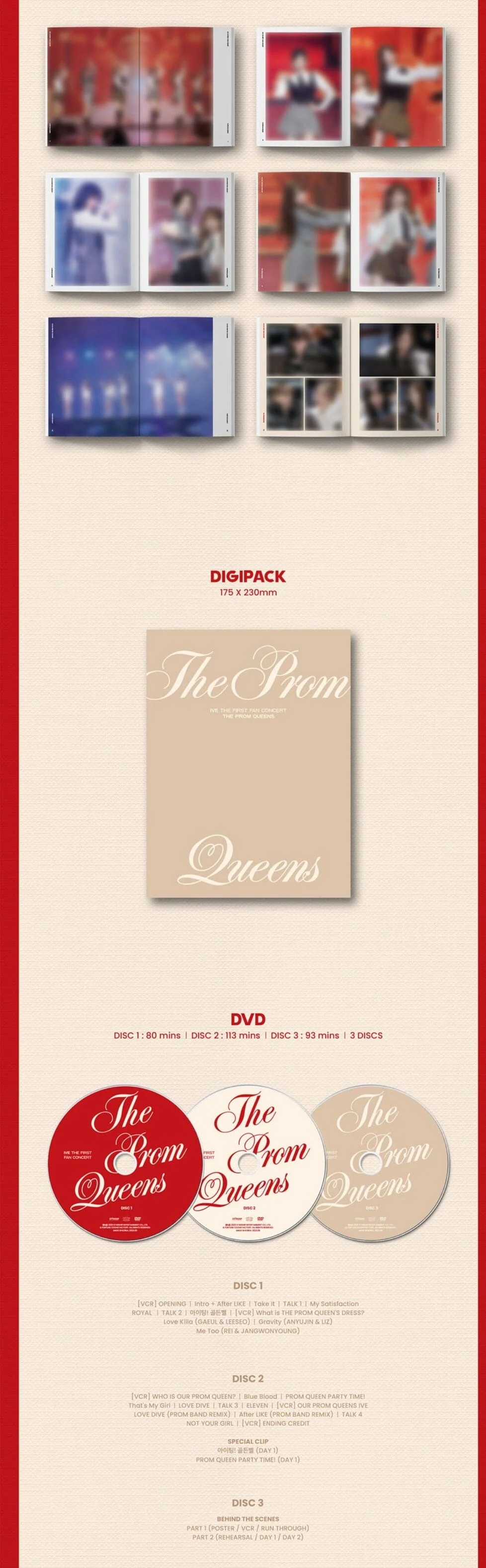 IVE - THE FIRST FAN CONCERT [The Prom Queens] DVD - Image 3