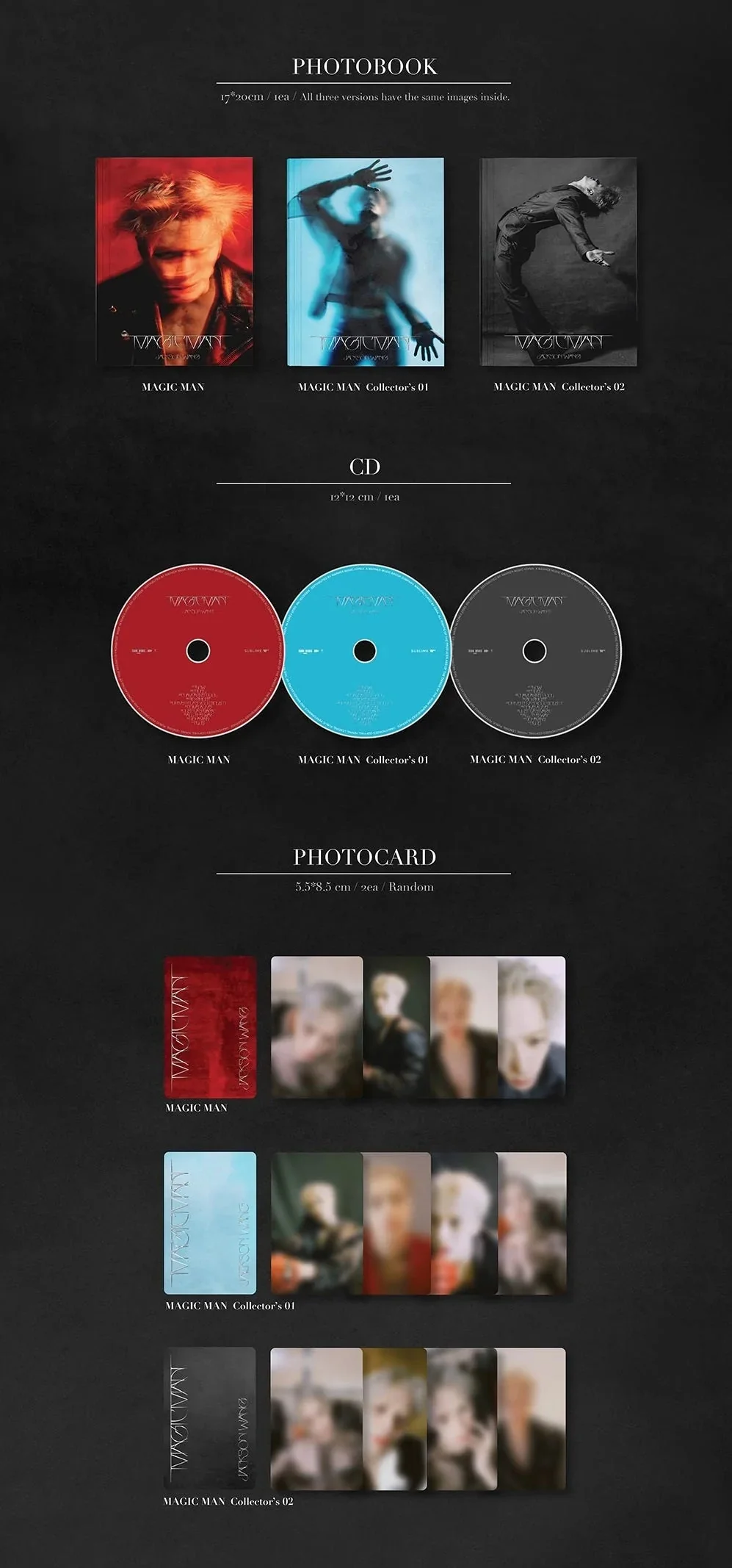 JACKSON WANG - MAGIC MAN (1ST FULL ALBUM) - Image 6