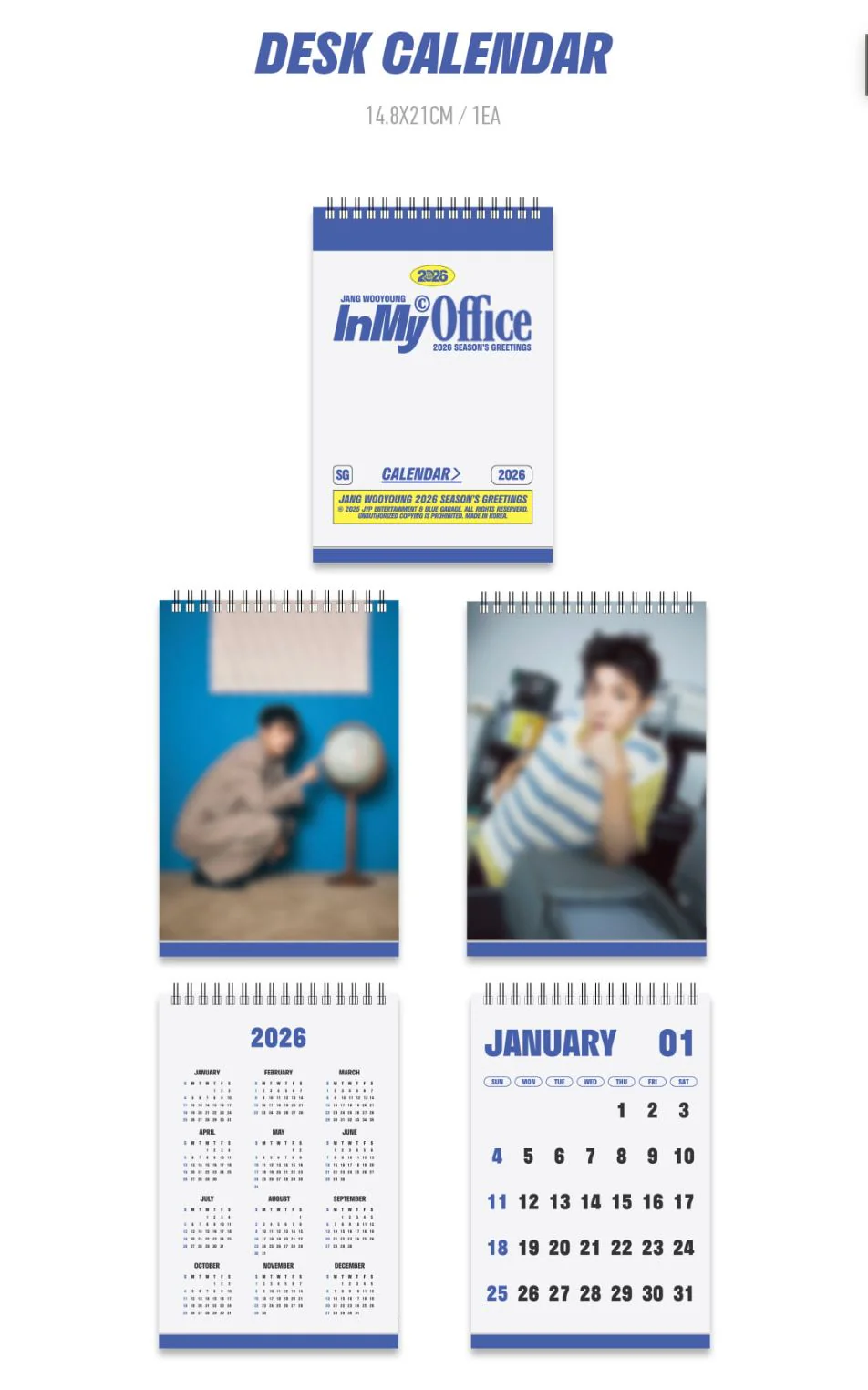 JANG WOOYOUNG (2PM) - 2026 SEASON'S GREETINGS (IN MY OFFICE) - Image 4